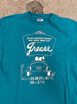 Sportif Vintage Grease tee XL, Turquoise
