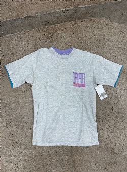 Sportif Vintage Ocean Pacific World Team tee M, Light grey melange