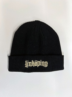 Sportif Gothic Linkping ribbed beanie Black