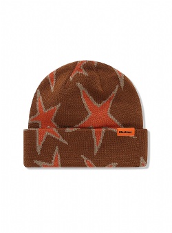 Butter Goods Stars cuff beanie Oak