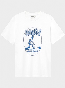 Dedicated Rollin tee White