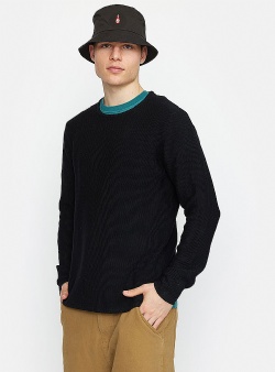 Revolution Pearl knit sweater Black