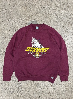Sportif Vintage Starlight Stables crew M, Burgundy