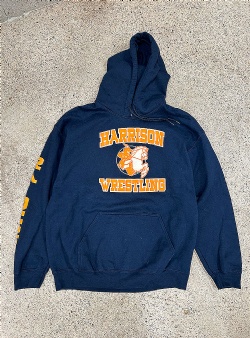 Sportif Vintage Harrison wrestling hood L, Navy