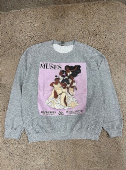 Sportif Vintage Muses crew L, Grey