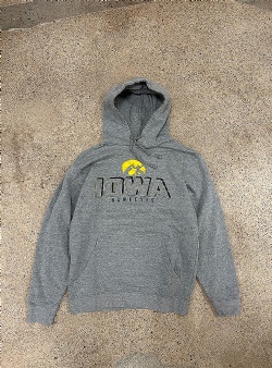 Sportif Vintage Iowa Hawkeyes hood M, Grey