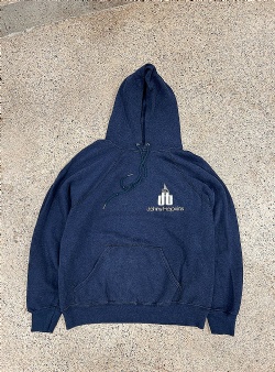 Sportif Vintage Johns Hopkins hood M, Navy
