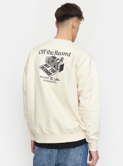 Revolution Rec printed crewneck Offwhite