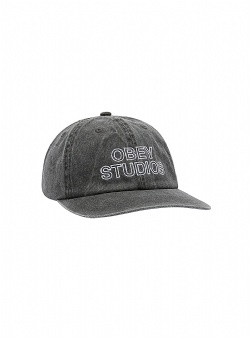 Obey Pigment obey studios strapback Pigment black