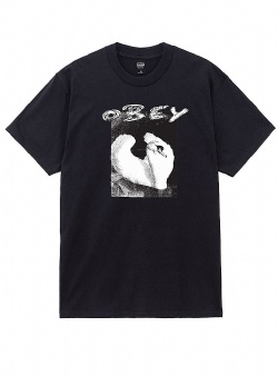 Obey Swan tee Vintage black