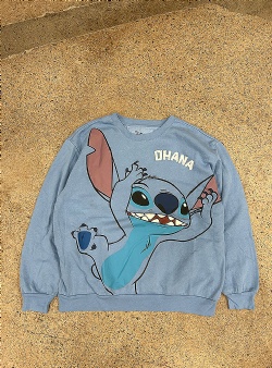 Sportif Vintage Disney Lilo and Stitch crew XXL, Blue