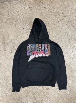 Sportif Vintage Jojos bizarre adventure hood S, Black