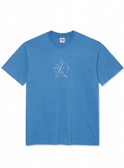 Polar Skate Company Head tee French blue