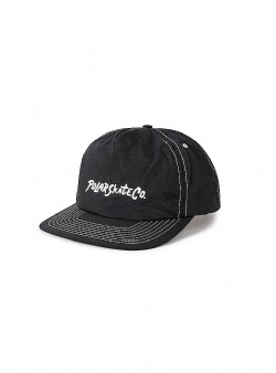 Polar Skate Company Earl surf logo cap Black
