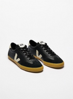 VEJA Volley leather Black pierre