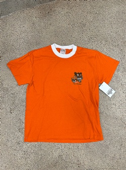 Sportif Vintage Tiger Cubs BSA ringer tee L, Orange