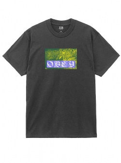 Obey Angels tee Vintage black