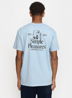 Revolution Sim tee Dust blue