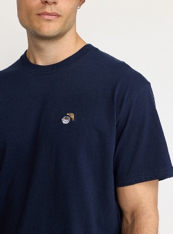 Revolution Ess application tee Navy melange
