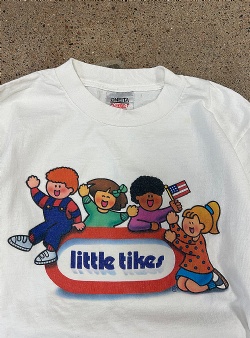Sportif Vintage Little tikes long sleeve tee M, White