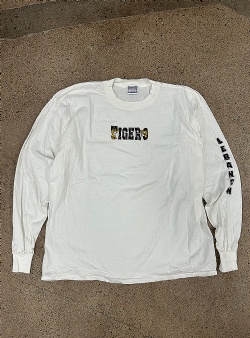 Sportif Vintage Tigers long sleeve tee XXL, White