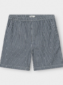 Dedicated Vejle shorts work stripe Blue
