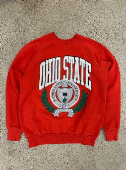 Sportif Vintage Ohio state crew L, Red