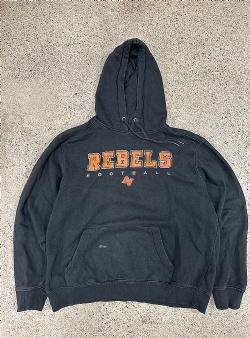 Sportif Vintage Rebels Football hood XL?, Black
