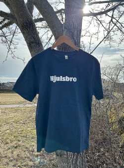 Sportif Hjulsbro tee Denim blue