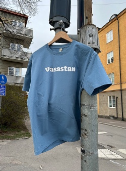 Sportif Vasastan tee Blue dusk