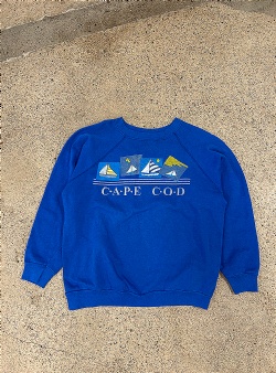 Sportif Vintage Cape Cod crew S?, Blue