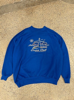 Sportif Vintage Cape Cod Massachusetts crew XXL, Blue