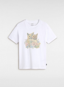 Vans Smitten oversized tee White