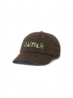Butter Goods Encounter 6 panel cap Dark brown