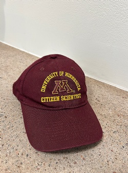Sportif Vintage University of Minnesota Citizen Scientist cap Burgundy