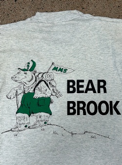 Sportif Vintage Bear Brook tee XL, Grey