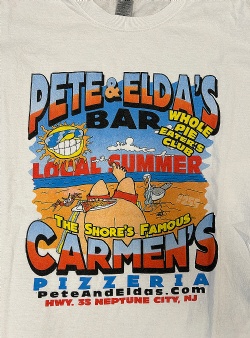 Sportif Vintage Pete and Eldas bar tee XL, White