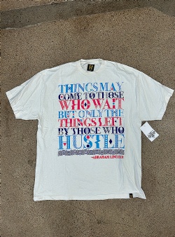 Sportif Vintage Abraham Lincoln tee XXL, White