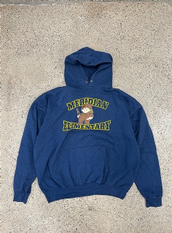 Sportif Vintage Meridian Elementary hood XL, Navy