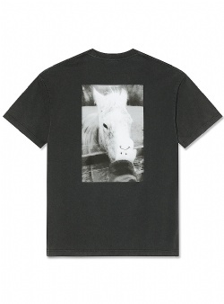 Polar Skate Company Horse hand tee Silver black