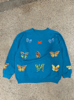 Sportif Vintage Butterfly crew