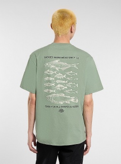Dickies Laryville tee Pine sea spray