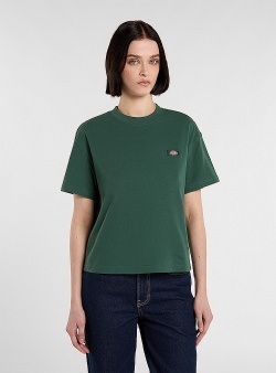 Dickies Oakport boxy tee Pine needle green