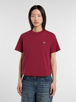 Dickies Oakport boxy tee Tibetan red