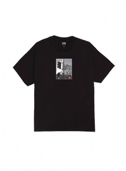 Obey Los Angeles photo tee Black