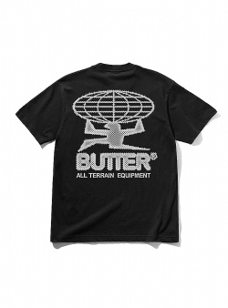 Butter Goods All terrain tee Washed black