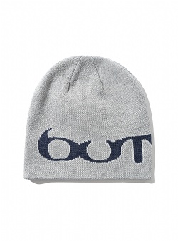 Butter Goods Witness skully beanie Grey