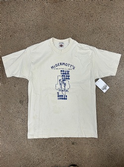 Sportif Vintage Mc Dermotts Athletic Clubs Team tee L, White