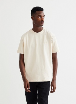 Woodbird Baine basic tee Off white