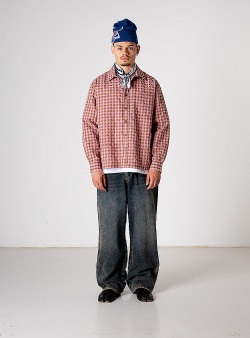 Woodbird Buzo ruffel shirt Pink